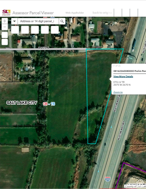 2075 W 2670 N Salt Lake City, UT 84116