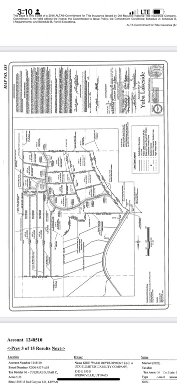 13051 S RED CANYON RD Levan, UT 84639