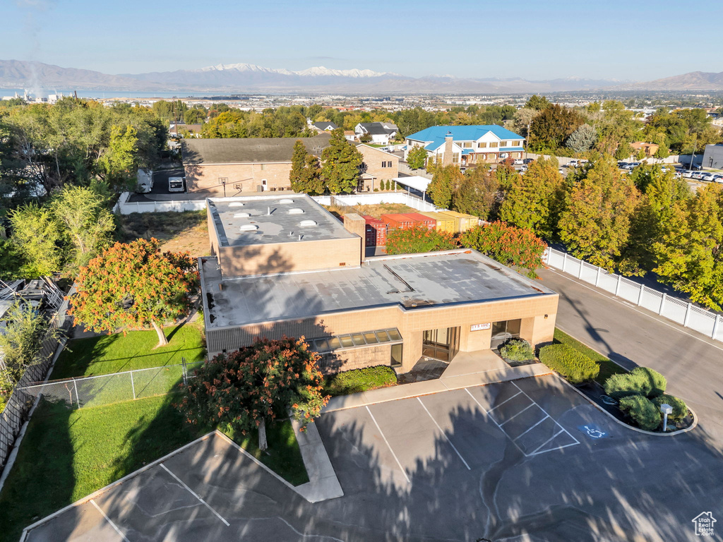 Bird's eye view of mountains
