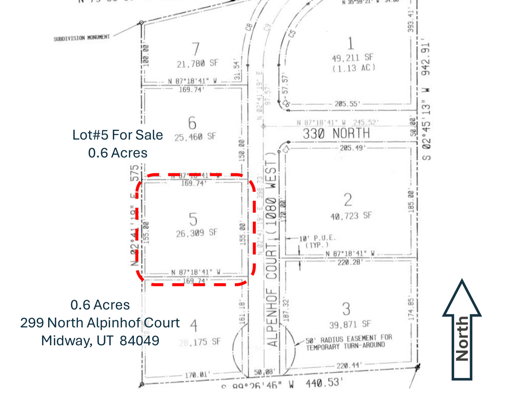 299 N ALPINHOF CT Midway, UT 84049