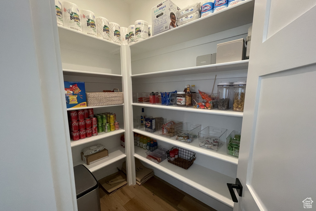 View of storage area