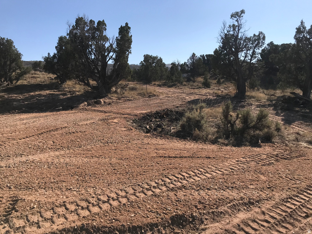 View of undeveloped land with rural landscape