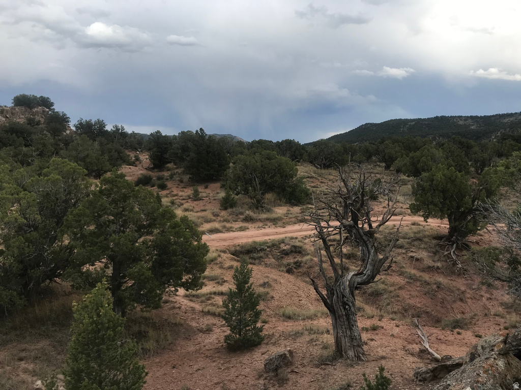 View of mountain backdrop