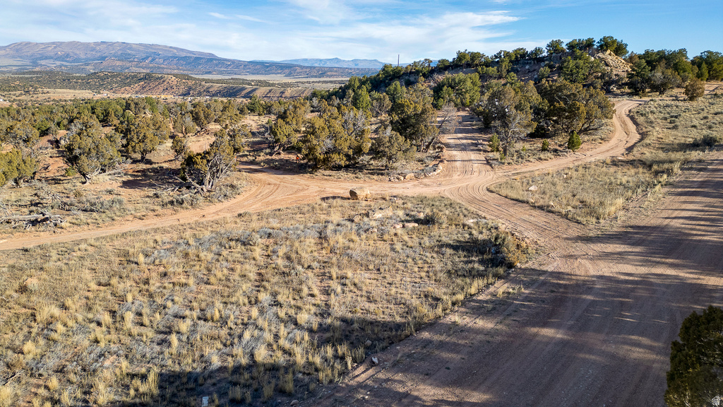 Mountain view featuring rural landscape