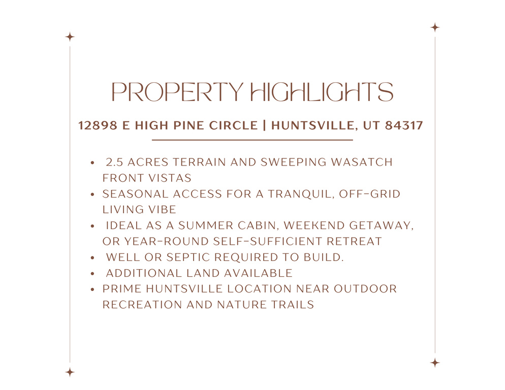 12898 E HIGH PINE CIR Huntsville, UT 84317