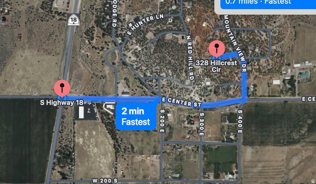 328 E HILLCREST CIR Central, UT 84722