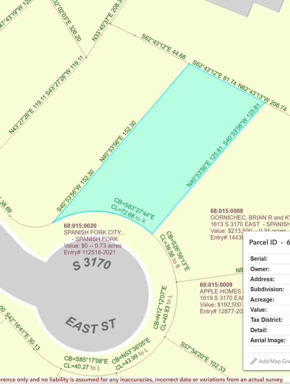 1607 S 3170 E Spanish Fork, UT 84660