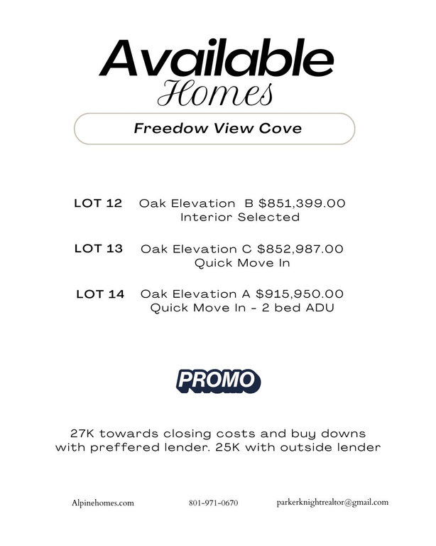 181 N HUSKER LN #14 Saratoga Springs, UT 84043