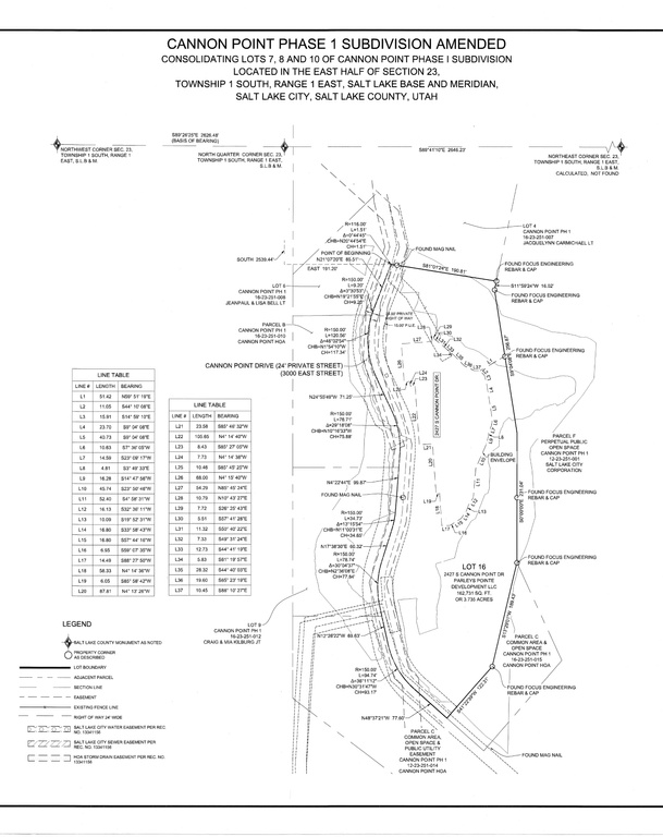 2427 S CANNON POINT DR Salt Lake City, UT 84109