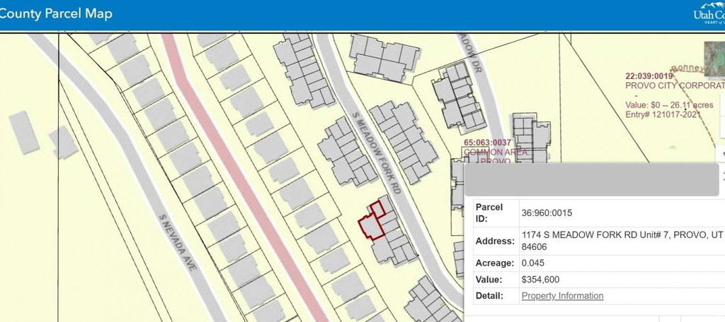1174 MEADOW RD #7 Provo, UT 84606