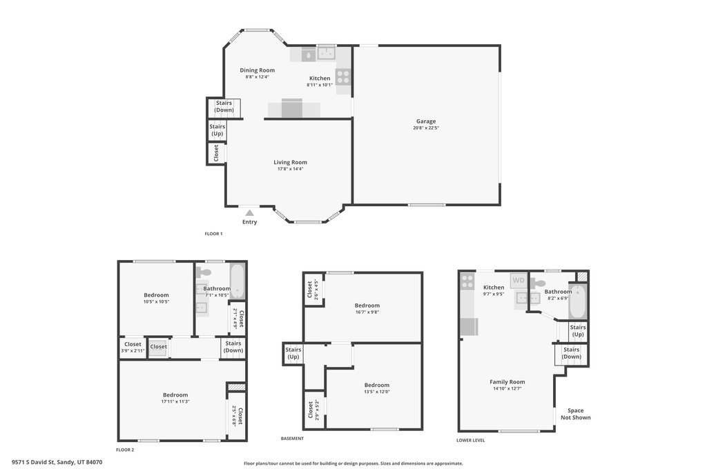 9571 S DAVID ST Sandy, UT 84070