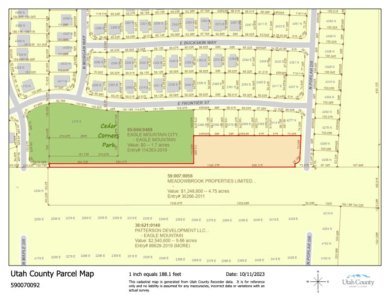 2400 E 4250 N Eagle Mountain, UT 84005