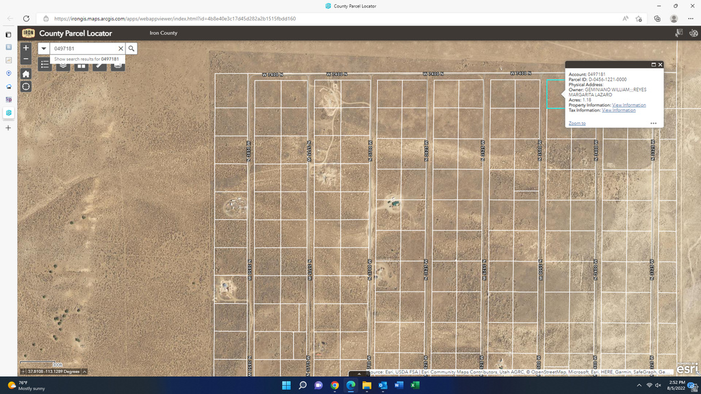 7379 N 3400 W Cedar City, UT 84721