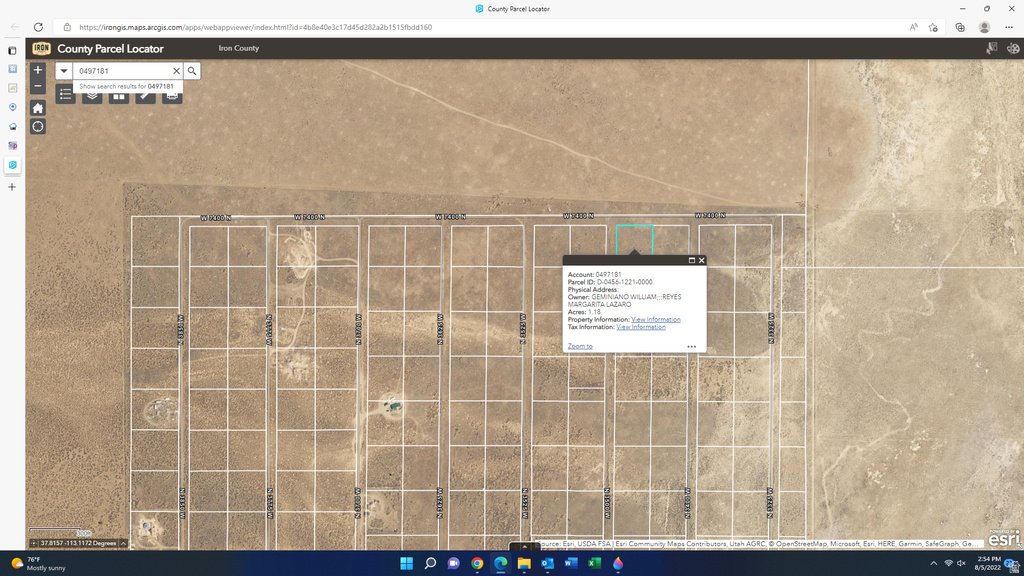 7379 N 3400 W Cedar City, UT 84721