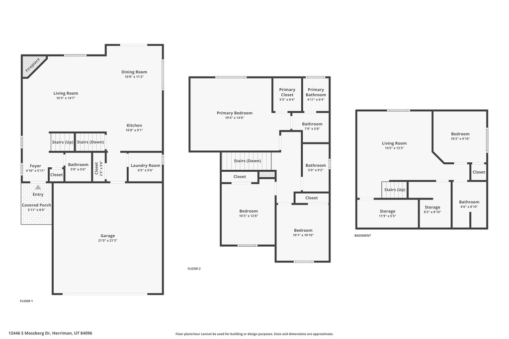 12446 S MOSSBERG DR Herriman, UT 84096