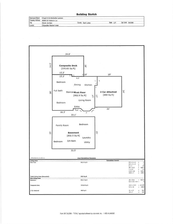 4689 W HELENIC LN West Jordan, UT 84088