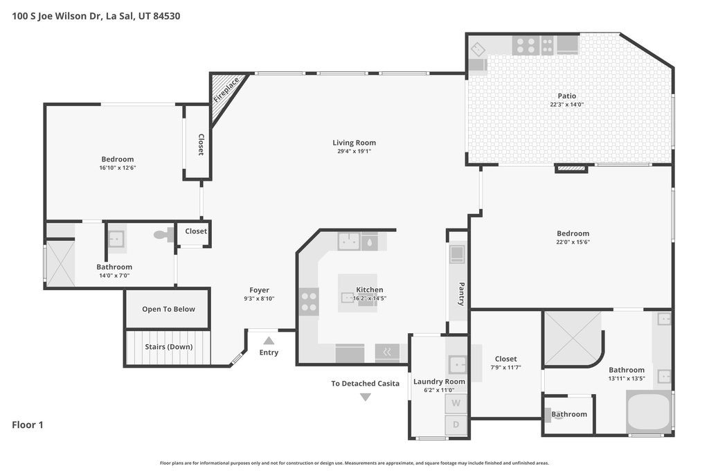 100 S JOE WILSON DR Moab, UT 84532