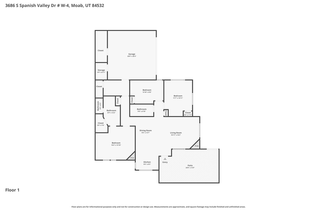 3686 S SPANISH VALLEY DR #W4 Moab, UT 84532