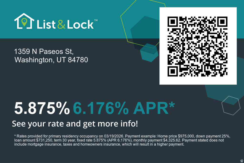 1359 N PASEOS ST Washington, UT 84780