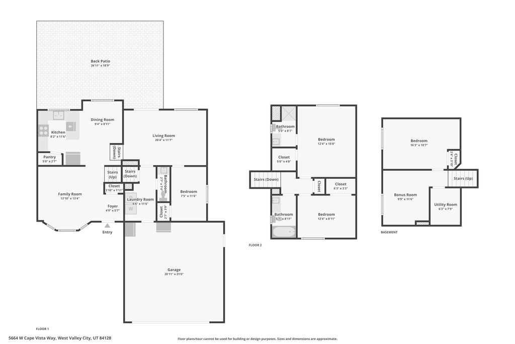 5664 W CAPE VISTA WAY West Valley City, UT 84128