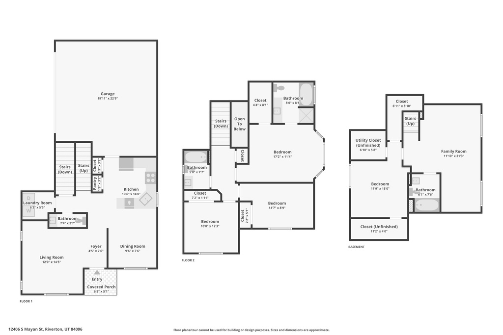 12406 S MAYAN ST Riverton, UT 84096