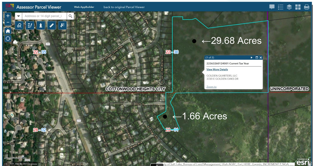 3720 E GOLDEN OAKS DR Cottonwood Heights, UT 84121