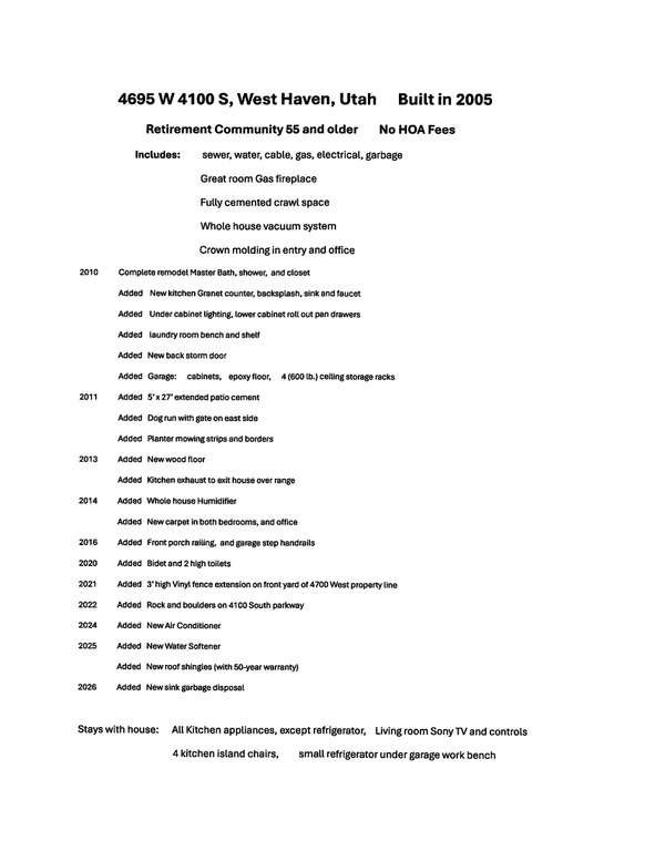 4695 W 4100 S West Haven, UT 84401