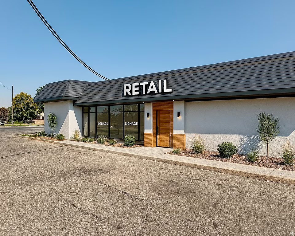 View of commercial property