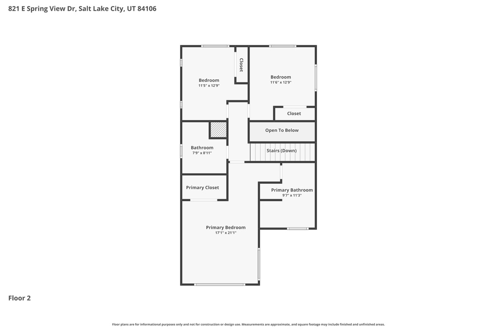 821 E SPRINGVIEW DR Salt Lake City, UT 84106