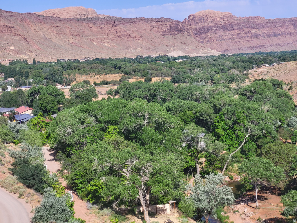 View of mountain backdrop