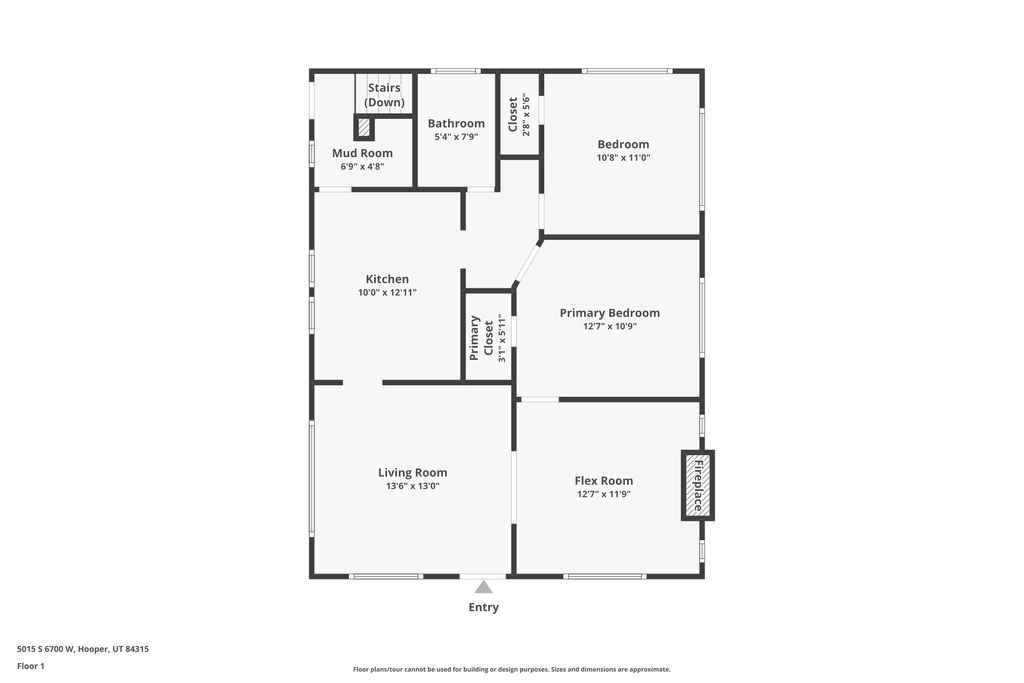 5015 S 6700 W Hooper, UT 84315