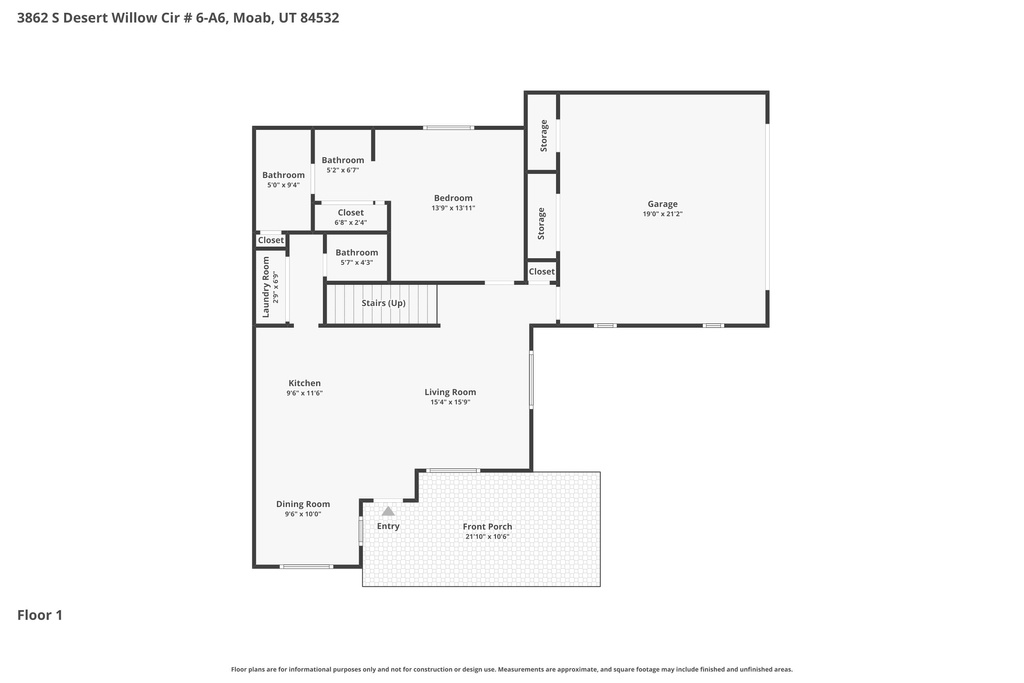 3862 S DESERT WILLOW CIR #6-A6 Moab, UT 84532