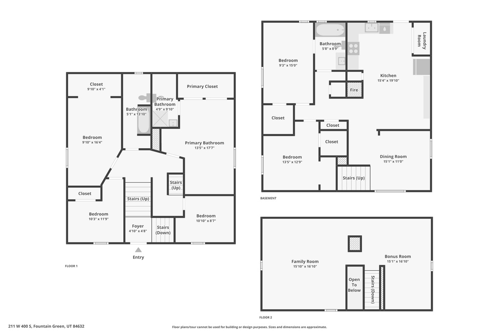 211 W 400 S Fountain Green, UT 84632