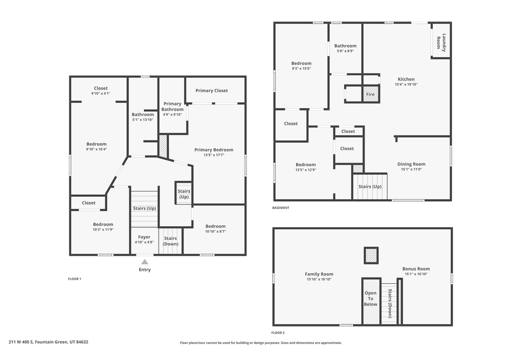 211 W 400 S Fountain Green, UT 84632