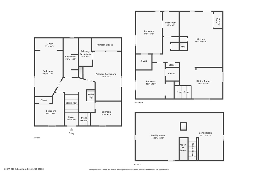 211 W 400 S Fountain Green, UT 84632