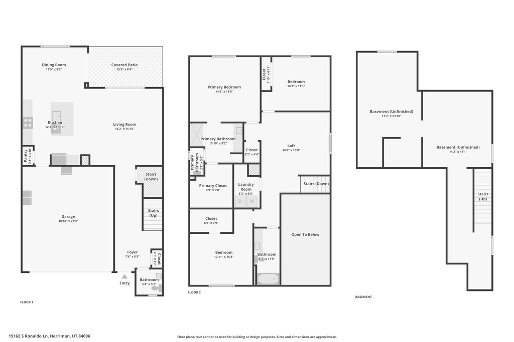 15162 S RONALDO LN Herriman, UT 84096