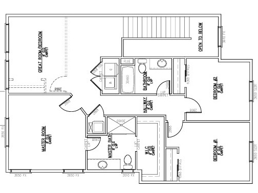 View of home floor plan