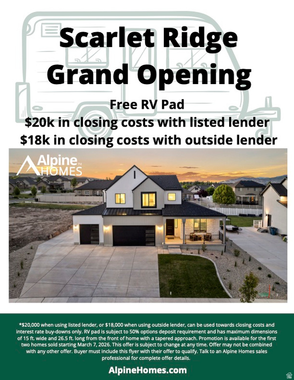 2613 N SCARLET RD #258 Eagle Mountain, UT 84005