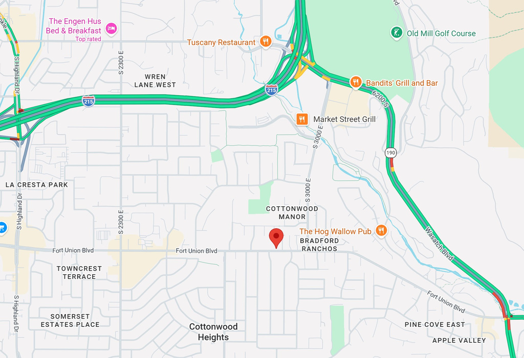 2891 E FORT UNION BLVD Cottonwood Heights, UT 84121