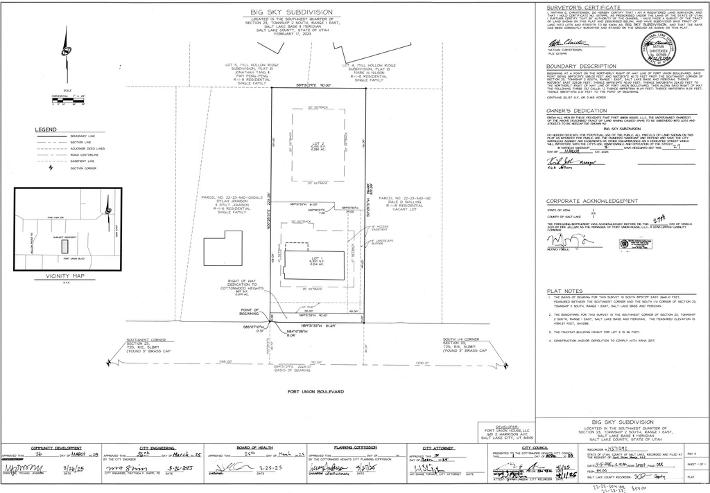 2891 E FORT UNION BLVD Cottonwood Heights, UT 84121