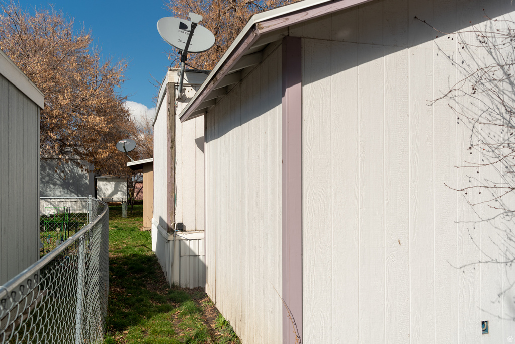 View of side of home