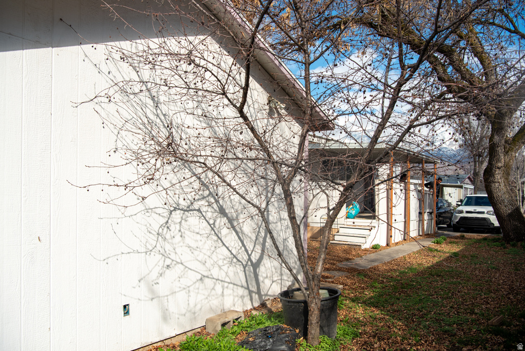 View of property exterior
