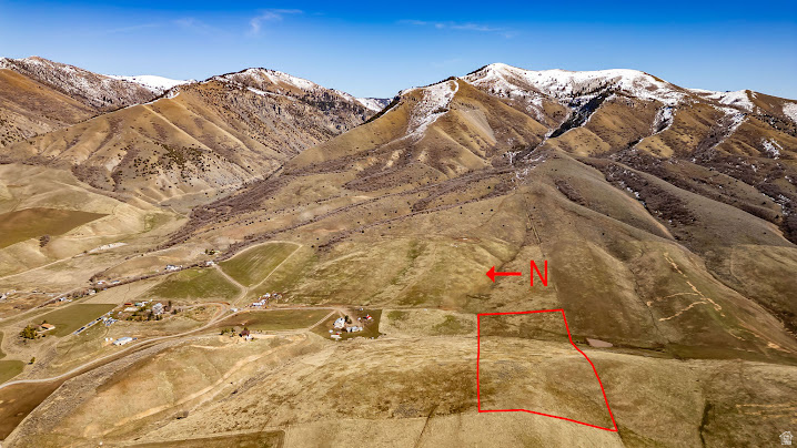 View of mountain background