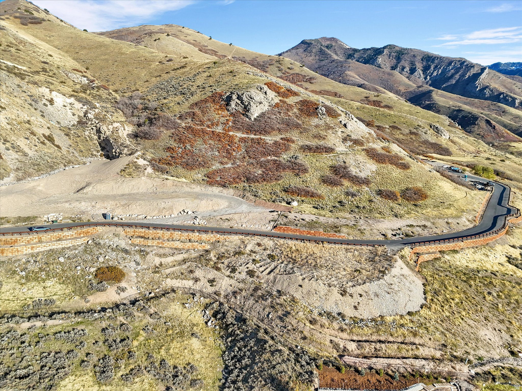 View of mountain backdrop