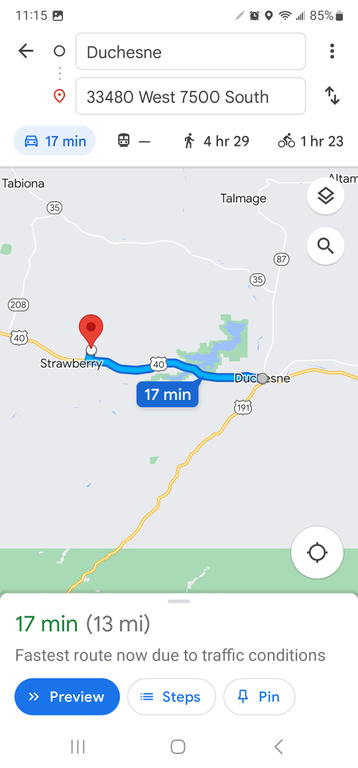 33480 W 7500 S Duchesne, UT 84021