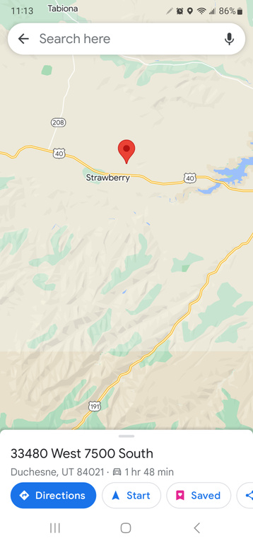 33480 W 7500 S Duchesne, UT 84021