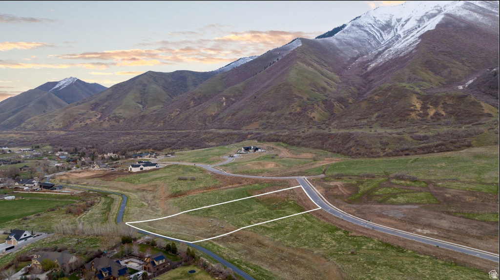 View of mountain backdrop