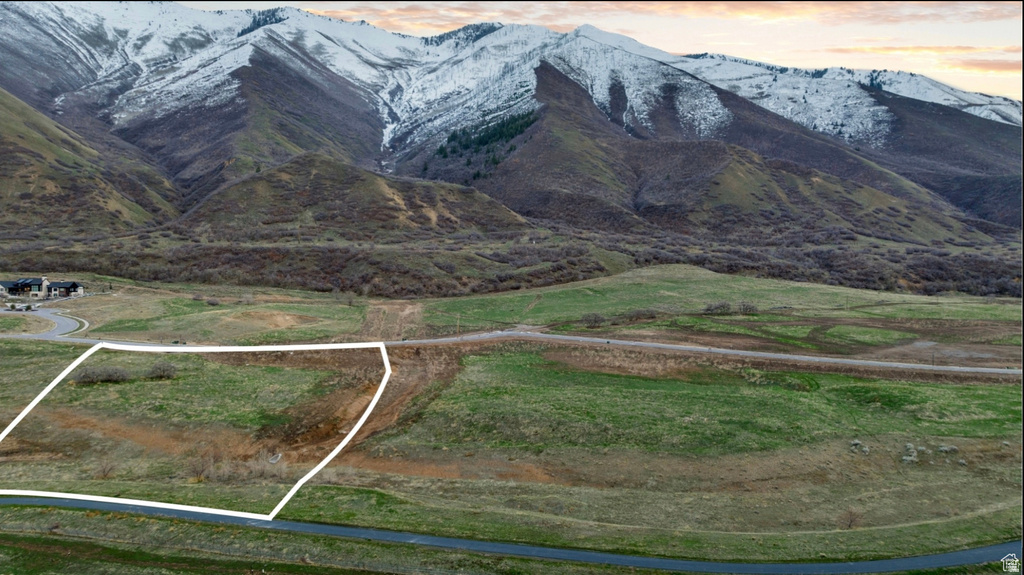 View of mountain backdrop