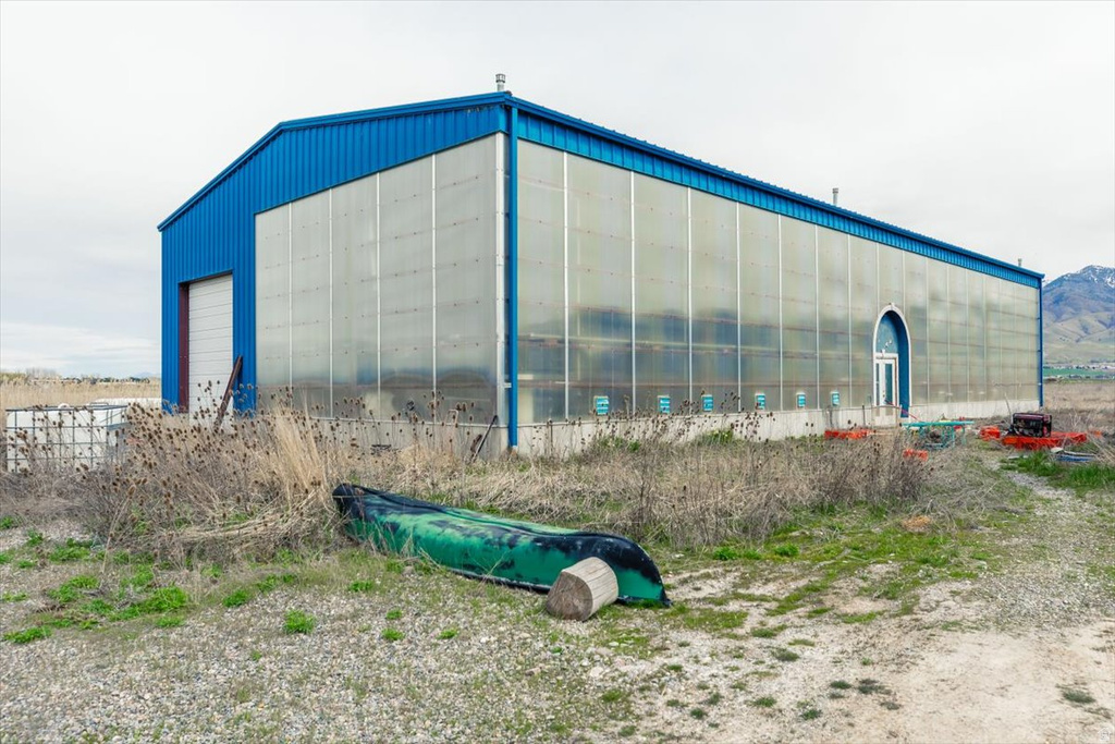 View of outdoor structure