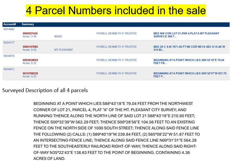 950 W 1000 S Mt Pleasant, UT 84647